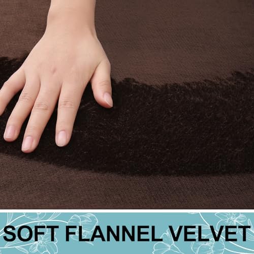 Smiry Memory Foam Bath Mat 30x20, Extra Soft and Absorbent Bathroom Rugs