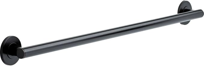 Delta -Faucet 41836-RB Contemporary Decorative Grab Bar, 36", Venetian Bronze, 36 In