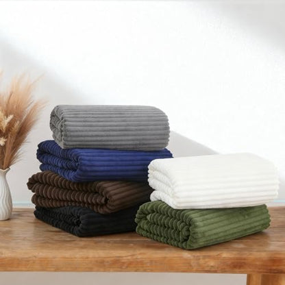 6 PC Bath Towel Set, 40"x80" Oversized Bath Sheets, Sage Green