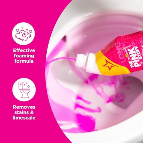 Stardrops The Pink Stuff Miracle Toilet Gel Cleaner, 25 Fl Oz