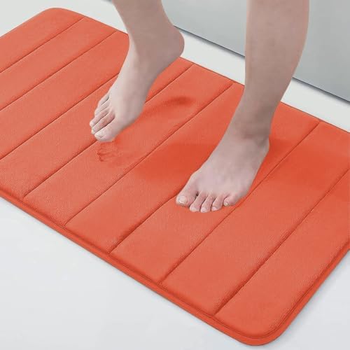 Buganda Memory Foam Bath Mat 34 x 20, Ultra Soft Absorbent Bathroom Rugs