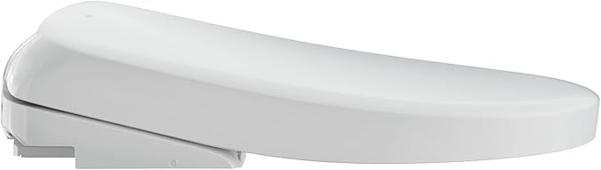 TOTO® S7 WASHLET® Electronic Bidet Toilet Seat with EWATER+® Bowl and Wand Cleaning and Classic Lid, Round, Cotton White - SW4725#01