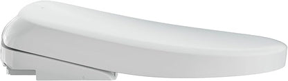 TOTO® S7 WASHLET® Electronic Bidet Toilet Seat with EWATER+® Bowl and Wand Cleaning and Classic Lid, Round, Cotton White - SW4725#01