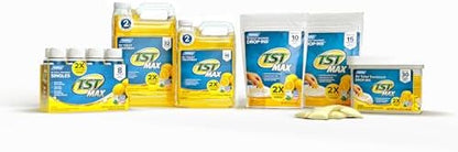 Camco TST MAX RV Toilet Treatment Drop-INs - Control Unwanted Odors & Break Down Waste and Tissue - Safe Septic Tank Treatment - Lemon Scent, 15-Pack (41570)