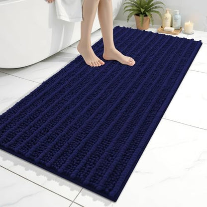 Arotive Bathroom Rugs Mat 45x27, Soft Absorbent Chenille Shaggy Bath Mat