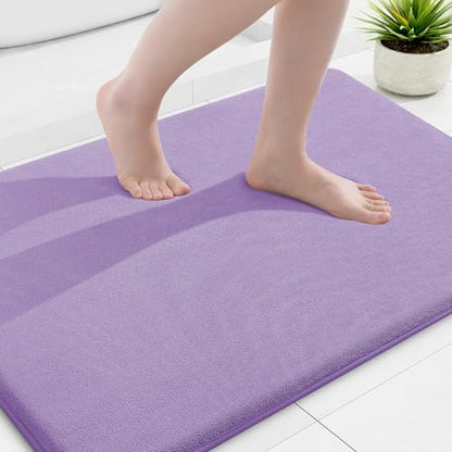 Smiry Memory Foam Bath Mat 36x24, Extra Soft and Absorbent Bathroom Rugs