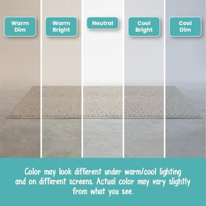 Chenille Bath Mats 71"x21", Plush Absorbent Quick Dry, Soft & Machine Washable, Non Slip Carpet for Bathroom, Thick Bathroom Rugs, Shower Restroom Rug Mat, Alfombras De Bano, Bathrugs