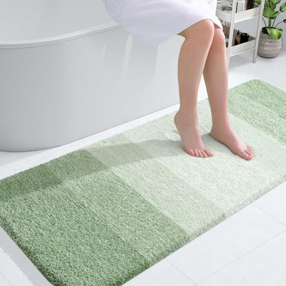 OLANLY Large Bathroom Rugs 50x30, Extra Soft Absorbent Microfiber Bath Rugs