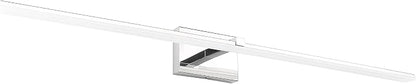 48 inch Vanity Lights - Chrome Bathroom Light Over Mirror Dimmable Modern LED Vanity Lighting Fixtures Cool White 6000K