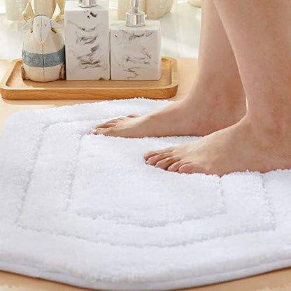 COSY HOMEER Non-Slip Bath Mat Extra Thick Absorbent Plush Washable