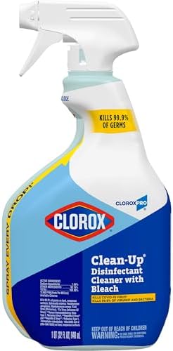 CloroxPro Clean-Up Disinfectant Spray Cleaner with Bleach, 32 oz.