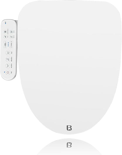 Z1 Bidet Toilet Seat, Bidet Attachment for Toilet Warm Water, Elongated Heated Toilet Seat with Quite Close, Electric Smart Air Dryer, Customizable Washing Modes for Ultimate Comfort