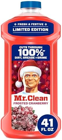 Mr. Clean All Purpose Cleaner, Cleaning Liquid, Frosted Cranberry, 41oz