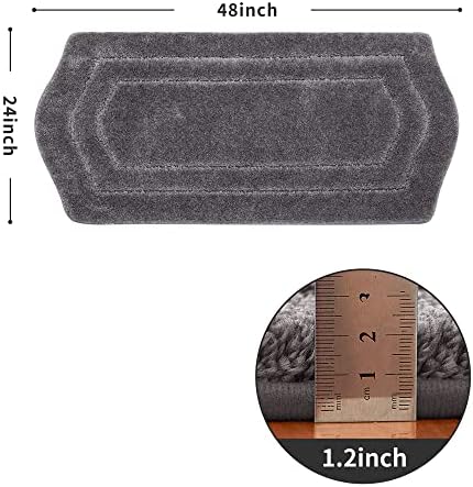COSY HOMEER Non-Slip Bath Mat Extra Thick Absorbent Plush Washable