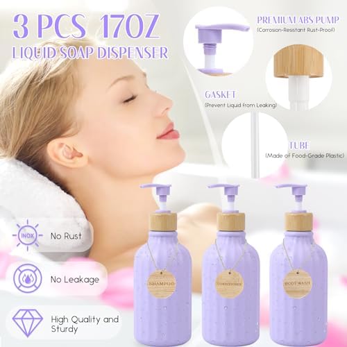 32PCS Bathroom Sets with Shower Curtain and Rugs Purple Bathroom Accessories Shower Curtain Set Bathroom Accessories Bathroom Decor