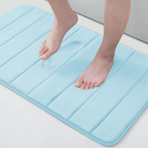 Buganda Memory Foam Bath Mat 34 x 20, Ultra Soft Absorbent Bathroom Rugs