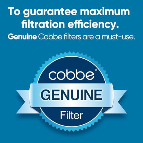 Cobbe 4 Pack Replacement Filters for Handheld Shower Head