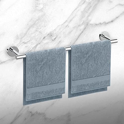 Newfun 10 Pieces Polished Chrome Bathroom Hardware Set 24 Inch