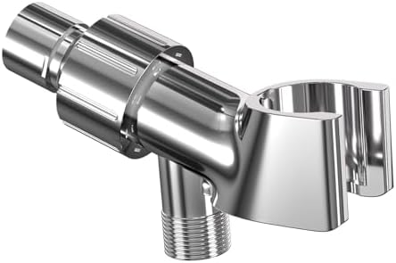 Adjustable Shower Head Holder, Chrome shower bracket