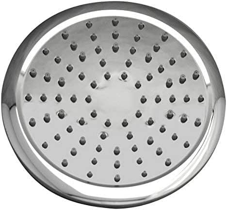 Niagara Conservation N9520CH Rainfall Spa 1-Spray with 2 GPM 8-in. Wall Mount Adjustable Fixed Shower Head in Chrome, 1-Pack | Bathroom Shower Head Sprayer with Pressure Compensation