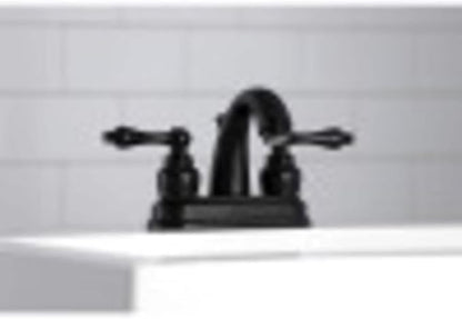 Kingston Brass KB5611AL Restoration 4-Inch Centerset Lavatory Faucet, Polished Chrome