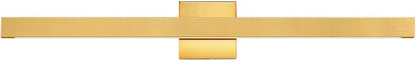 Modern Bathroom Light Fixtures Over Mirror 32 Inch Gold Bathroom Vanity Light with Up & Down Lighting 26W Dimmable 5CCT LED Vanity Lighting Fixture Bar for Restroom Mirror Cabinet