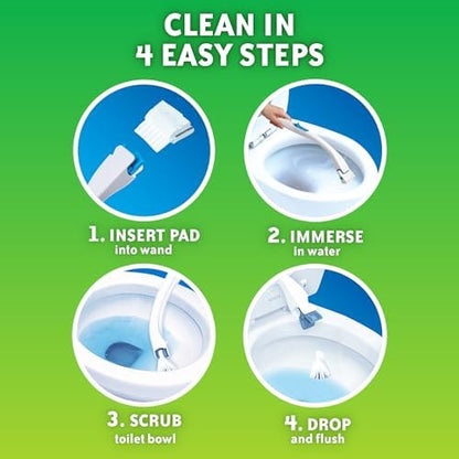Scrubbing Bubbles Fresh Brush Flushable Cleaner Refills, 10 Count, (1-Pack)