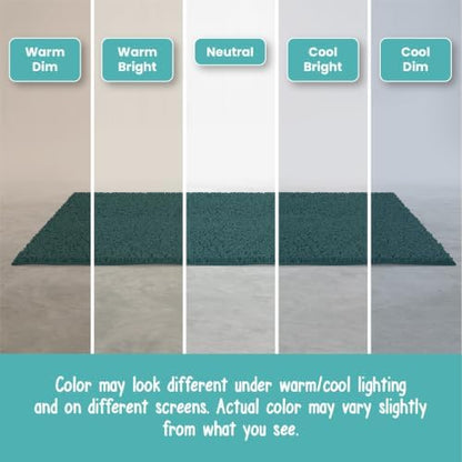 Chenille Bath Mats 34"x21", Plush Absorbent Bath Mats Quick Dry, Soft & Machine Washable, Non Slip Carpet for Bathroom, Thick Bathroom Rugs, Shower Restroom Rug Mat, Alfombras De Bano, Bathrugs