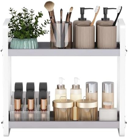 HNRLOY Bathroom Counter Organizer, Bathroom Counter Shelf, Makeup Organizer
