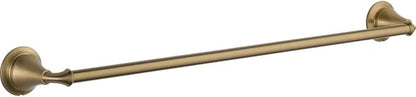 DELTA FAUCET 79424-CZ Linden Wall Mounted 24 in. Towel Bar in Champagne Bronze