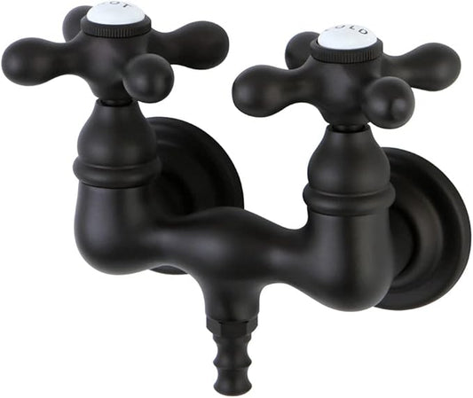 Kingston Brass CC37T5 Vintage Tub Faucet, 3-3/8-Inch Center, Oil Rubbed Bronze, Oil-Rubbed Bronze