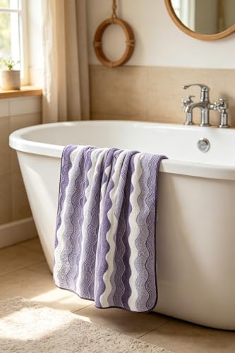 Microfiber Bath Towel 35x70in - Ultra Soft Quick Dry, Lightweight for Gym, Spa, Travel | Hotel Grade & Multi-Use| Single Pack