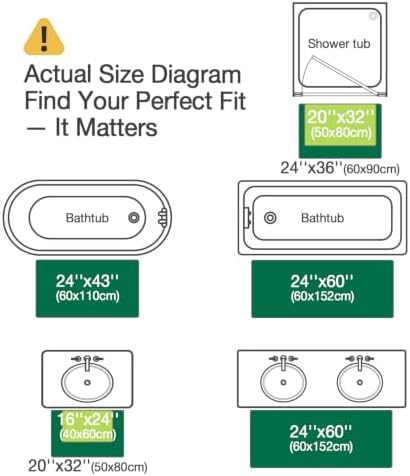 LUMI Ultra Soft Bathroom Rugs Absorbent, Non Slip Bath Mat 20x32, Dark Grey