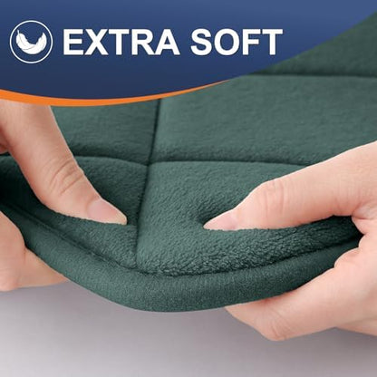 OLANLY Memory Foam Bath Mat 36x24, Ultra Soft and Absorbent Bathroom Rugs
