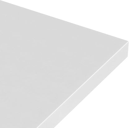 ARIEL Loren 72-inch Bathroom Vanity with Sink,Solid Wood, 1.5-inch Pure White Quartz Countertop, Double Rectangular Porcelain Sink, 4 Soft Closing Doors, 3 Dovetail Drawers, Black