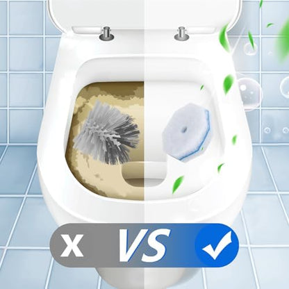 30 Count Upgrade 3-Layer Toilet Bowl Refills Fits for Clorox Toilet Brush