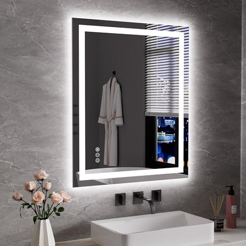 JISOSO LED Bathroom Mirror, Bathroom Vanity Mirror, 30"x36"
