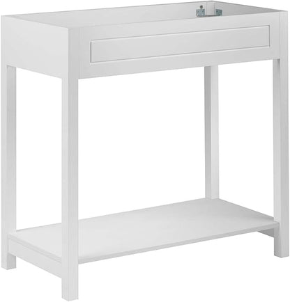 Modway Altura Modern 36" Bathroom Vanity Cabinet in White - Sink Basin Not Included