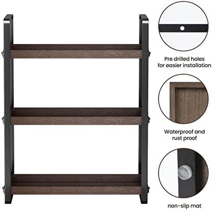 HNRLOY Bathroom Counter Organizer, Bathroom Counter Shelf, Makeup Organizer