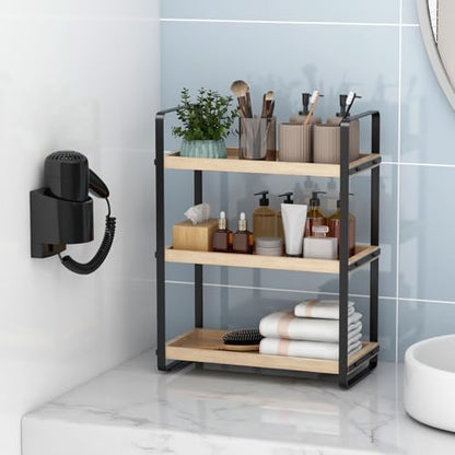 HNRLOY Bathroom Counter Organizer, Bathroom Counter Shelf, Makeup Organizer