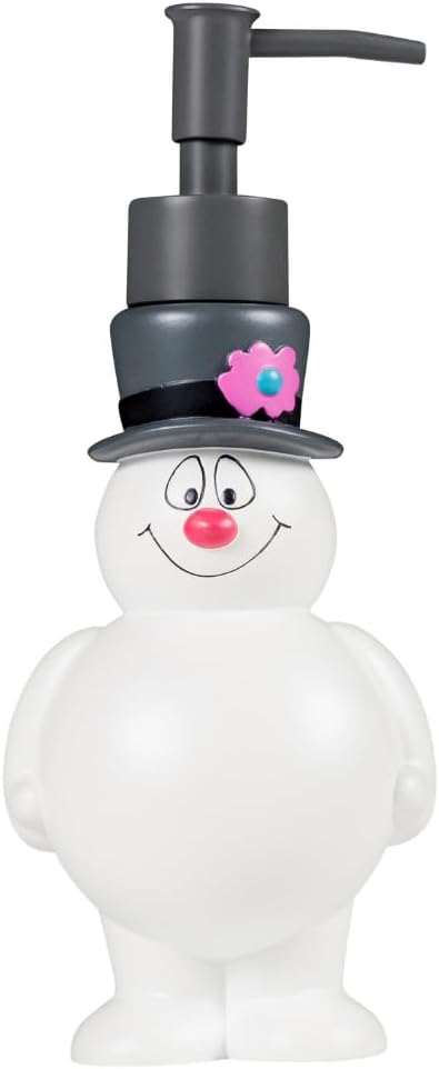 Frosty The Snowman Holiday Christmas Soap/Lotion/Hand Sanitizer Resin Pump Dispenser, 13 Ounces, (Officially Licensed Product) by Franco