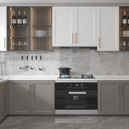 homdiy 1Pack Single Hole Knobs Cabinet Handles Champagne Bronze Kitchen Cabinet Pulls Drawer Pulls for Dresser Drawers