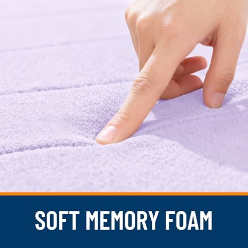 OLANLY Memory Foam Long Bathroom Rugs Runner 47x17, Super Soft Absorbent