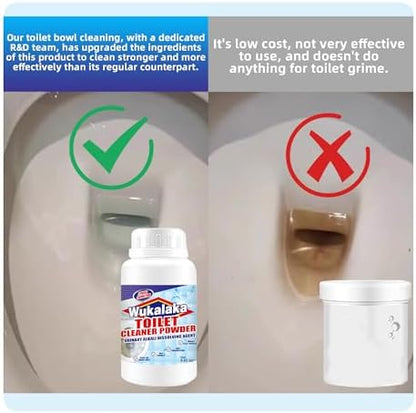 Toilet Bowl Cleaners, Deep Cleans Bottom Pipe Stains, 1 Pack