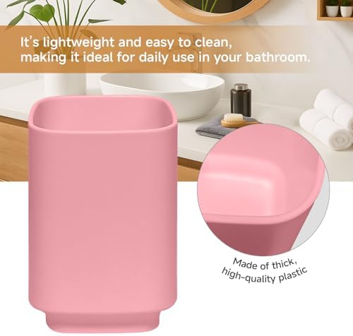 4 Piece Bathroom Accessory Sets, Pink Bathroom Accessories Sets