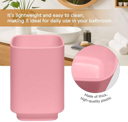 4 Piece Bathroom Accessory Sets, Pink Bathroom Accessories Sets