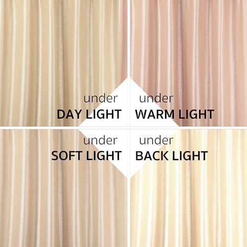 Champagne Gold Glitter Shower Curtain: Waterproof Washable, 84Lx72W