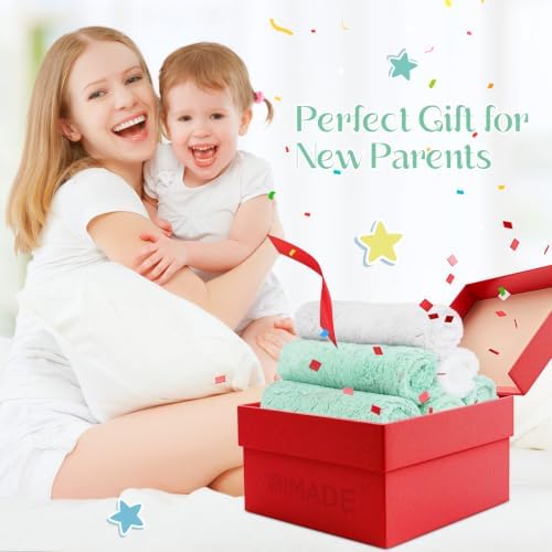 UNIMADE Baby Washcloths, Microfiber Coral Fleece Wash Cloths