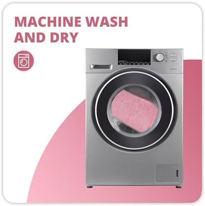 Bath Mat,Ultra Thin Bathroom Rugs,Rubber Bath Mats for Bathroom,No Slip Bath Rugs,Quick Dry,Machine Washable,Low Pile,Absorbent,Shower Outside,Sink,Home Decor Accessories.Pink,1'8"x2'8"(20x32inch)