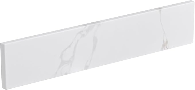 21 in. W x 4 in. H Sidesplash in Golden Calacatta, 21 Inch Universal Bathroom Vanity Sidesplashes, Quartz Side Splash for Bathroom Vanity Sink Top
